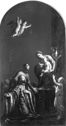 The Madonna with St. Lorenzo Giustiniani and a Venetian Nobleman
